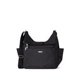 Bolsa Tiracolo Baggallini Essential Hobo Rfid Feminina Preta