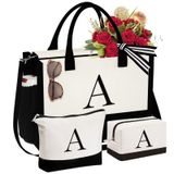 Sacola Yoolife, Presentes De Aniversário Para Mulheres, Lona Com Monograma