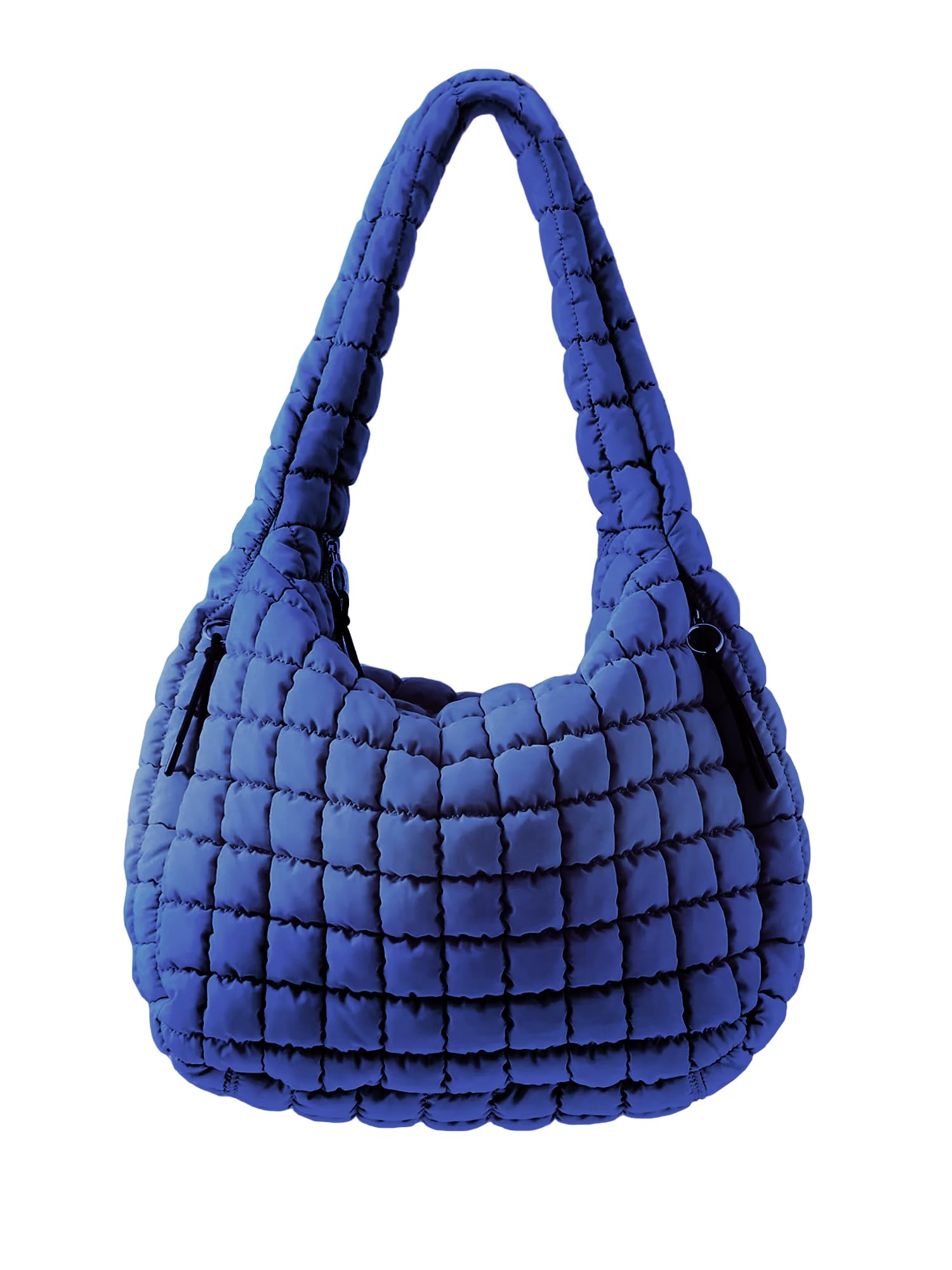 Bolsa De Ombro Aswaca Puffer Acolchoada Para Mulheres Nylon 2025