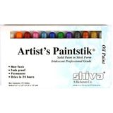 Stick De Pintura A Óleo Jack Richeson Shiva Iridescent, Conjunto De 12