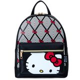 Mochila Hello Kitty Feminina Menina Adolescente Black Fashion