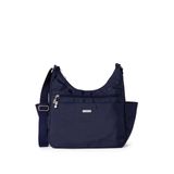 Bolsa Tiracolo Baggallini Essential Hobo Rfid Feminina Preta
