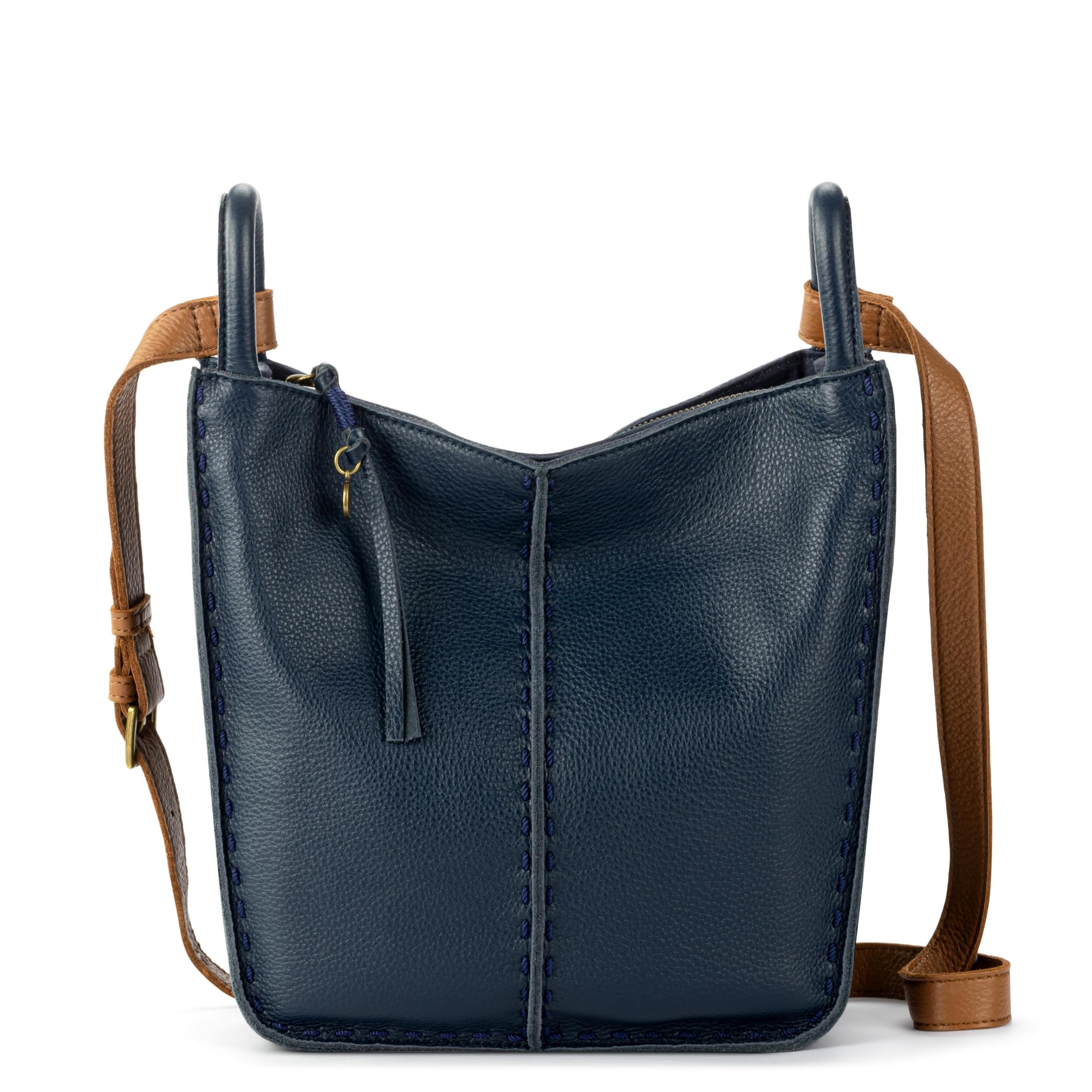 Bolsa Tiracolo The Sak Los Feliz Leather Indigo Para Mulheres