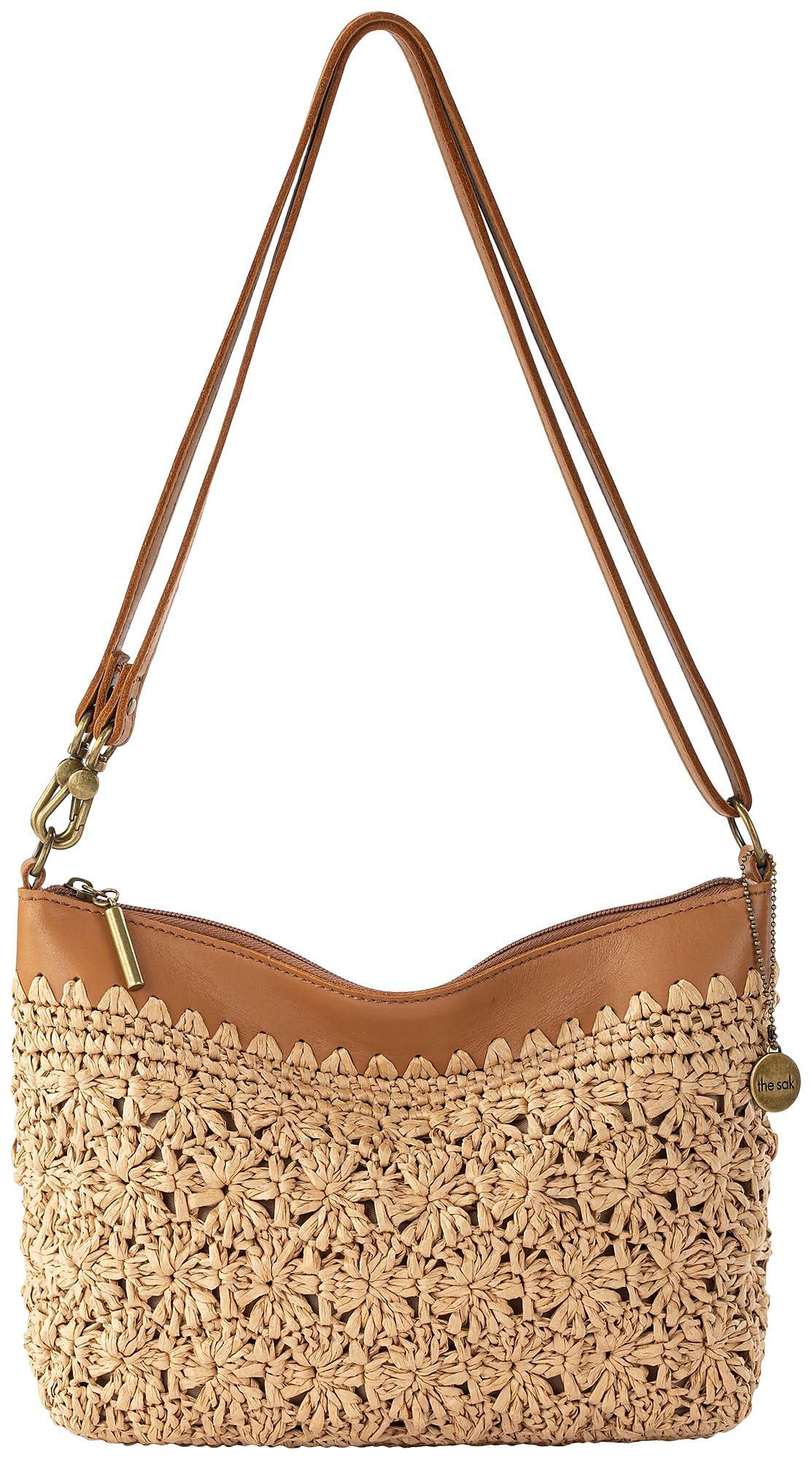 Bolsa Tiracolo The Sak Lumi Straw Conversível Natural