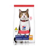 Ração Hill's Science Diet para Gatos Adultos 7+ Sabor Frango - 6kg