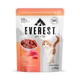 Ração Úmida Everest Sachet para Gatos Adultos Cubos de Carne ao Molho - 85g