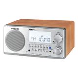 Radio Sangean Wr-2 Am/fm-rbds Armário De Madeira Tuning Digital