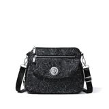 Bolsa Tiracolo Baggallini Calais Feminina Midnight Blossom