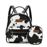 Mochila Montana West Wrangler Mini Em Couro Vegano Preto