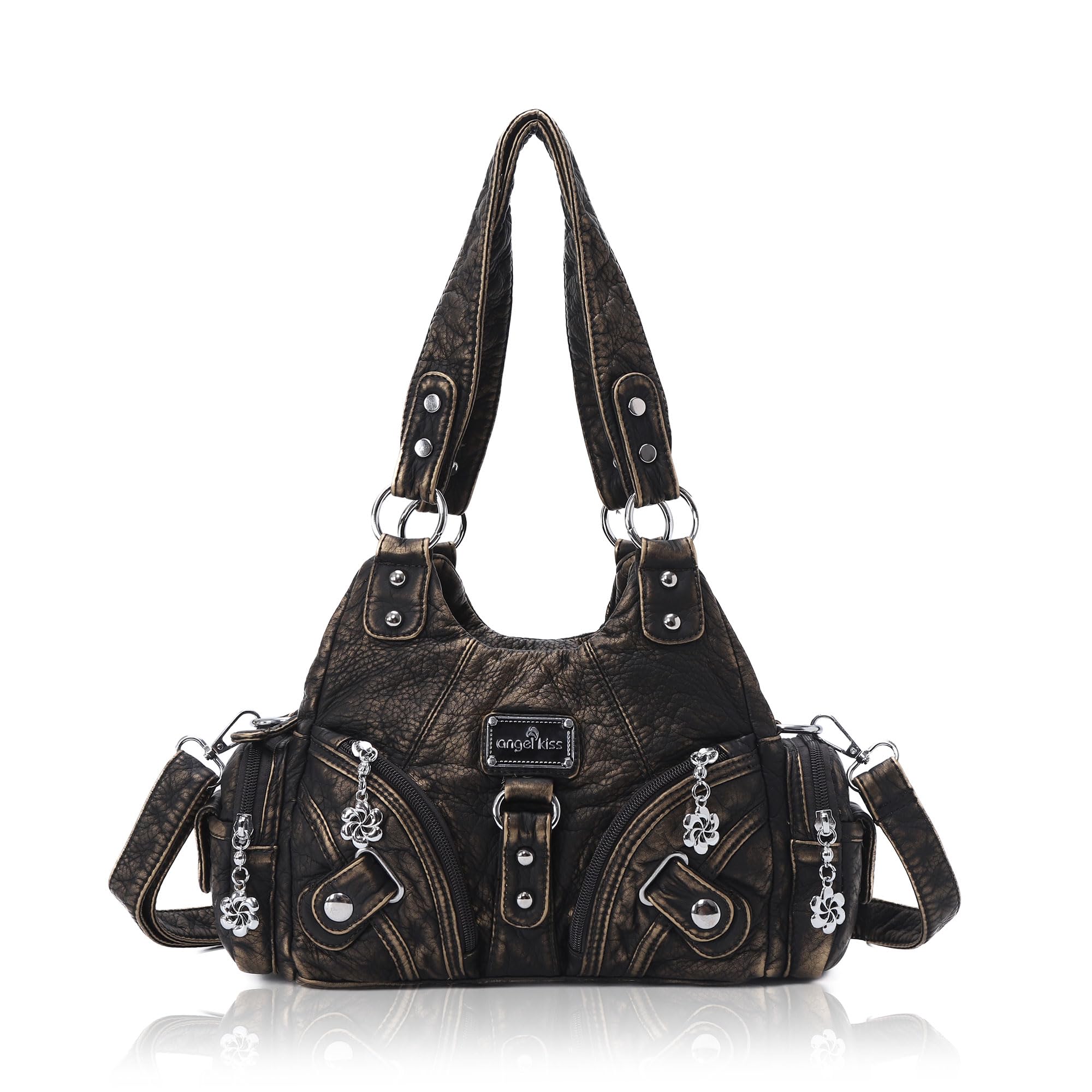 Bolsa De Ombro Angel Kiss Bolsas Para Mulheres Vagen Leather
