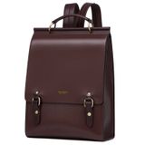 Mochila De Couro, Bolsa, Mochila, Moda, Mulher, Vintage, Marrom