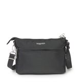Bolsa Transversal Baggallini Securtex® Anti-theft Memento Charcoal