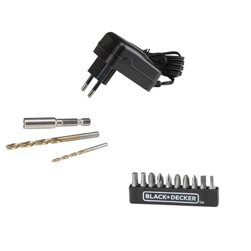 Furadeira Parafusadeira 3/8 Ld12s-br Black &amp, Decker - imagem 4