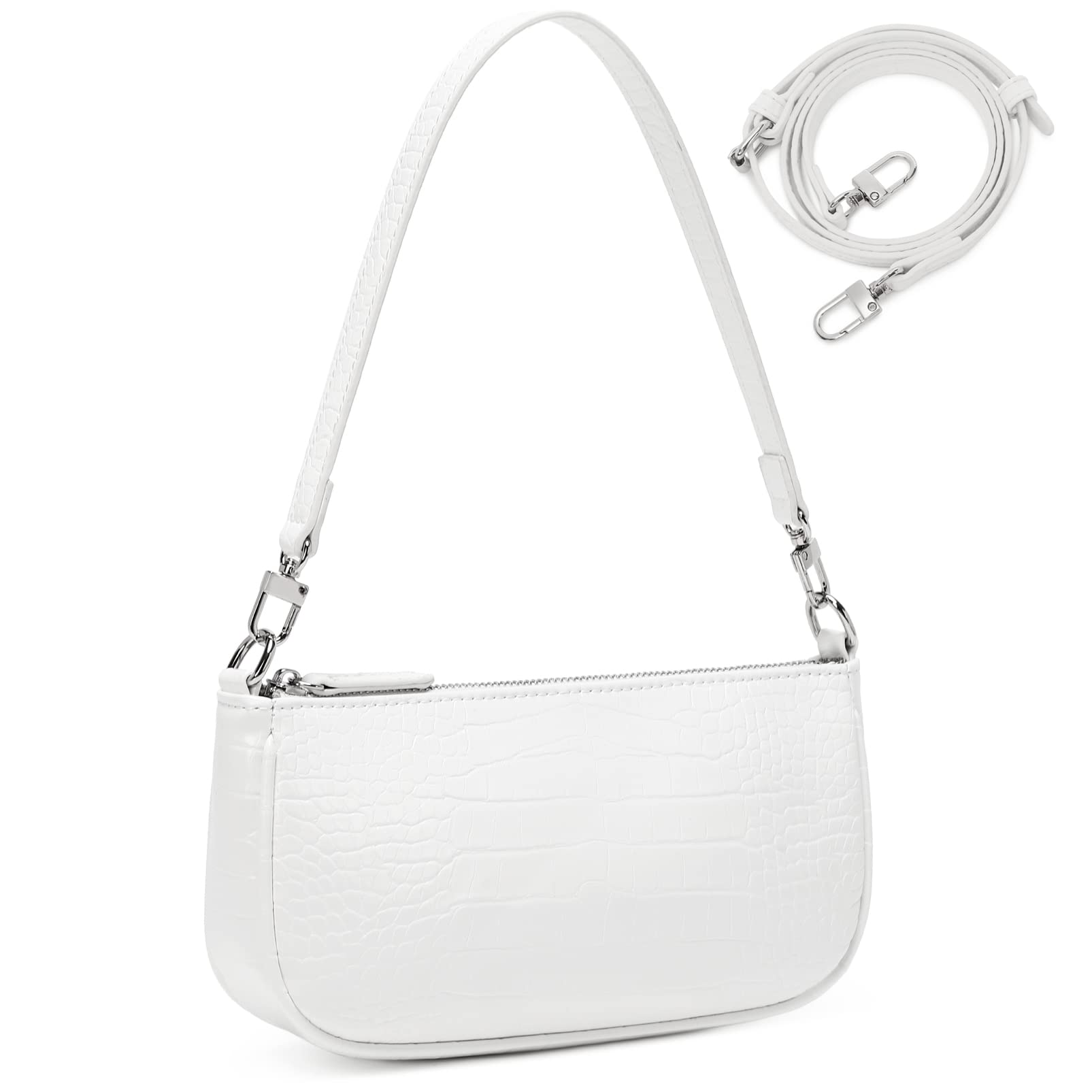 Bolsa De Ombro Lapsting Small Para Mulheres Y2k Clutch Purse Branca