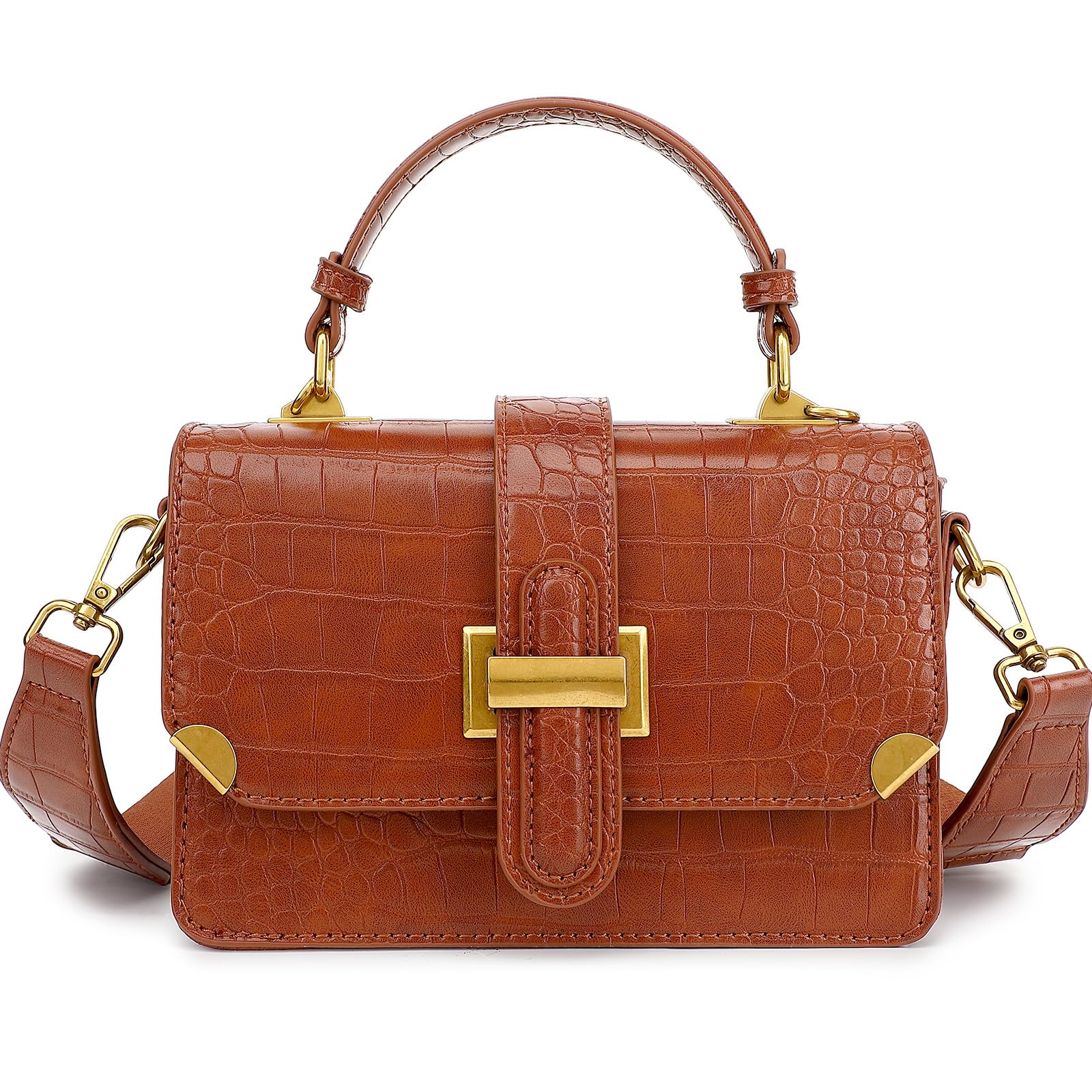 Bolsa Tiracolo Em Couro Ll Loppop Para Mulher, Bolsa De Ombro