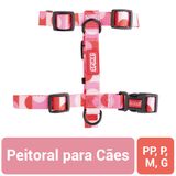 Peitoral Spike Confetti Para Cães - Pp