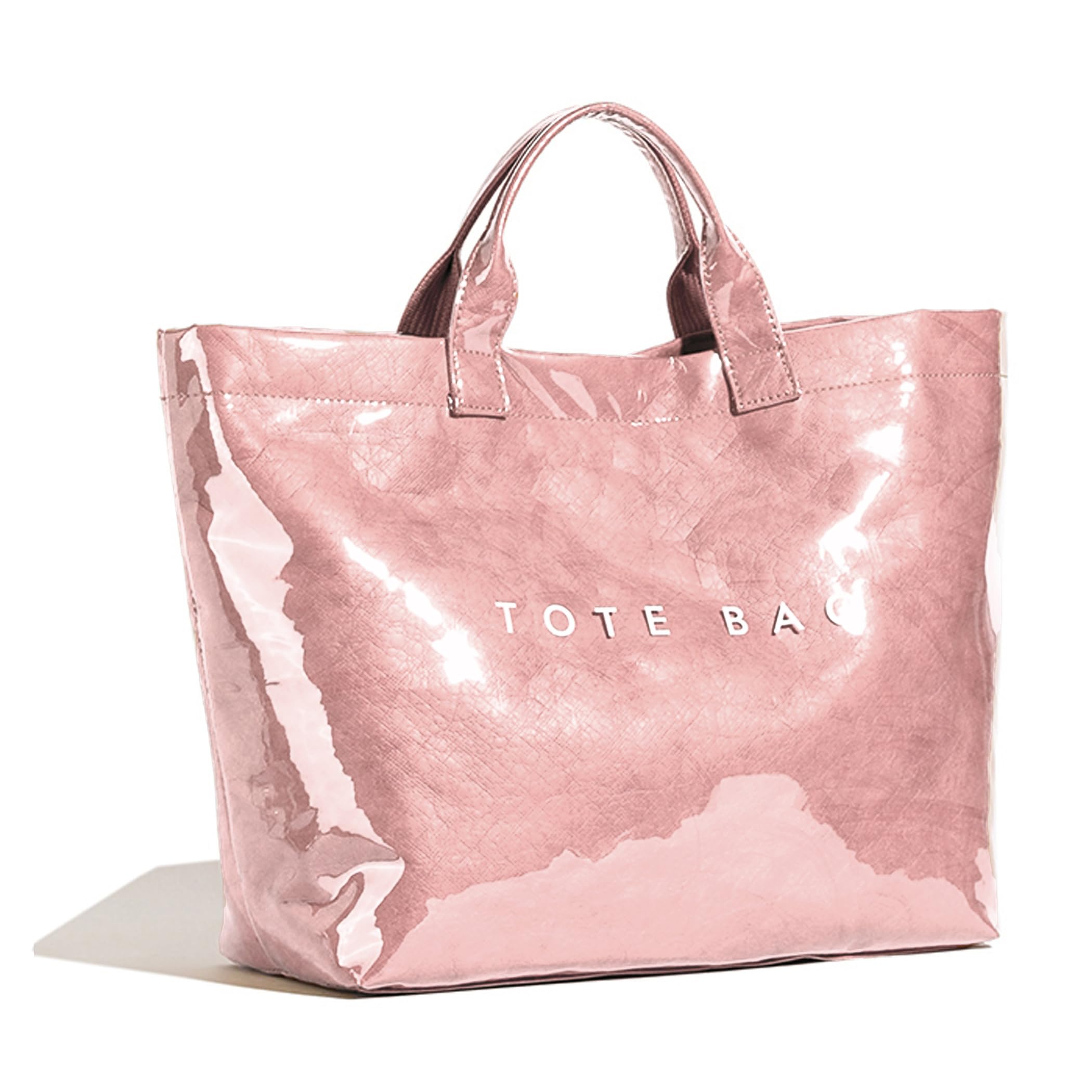 Sacola Bbiqi Para Mulheres Grande Em Pvc Transparente Impermeável