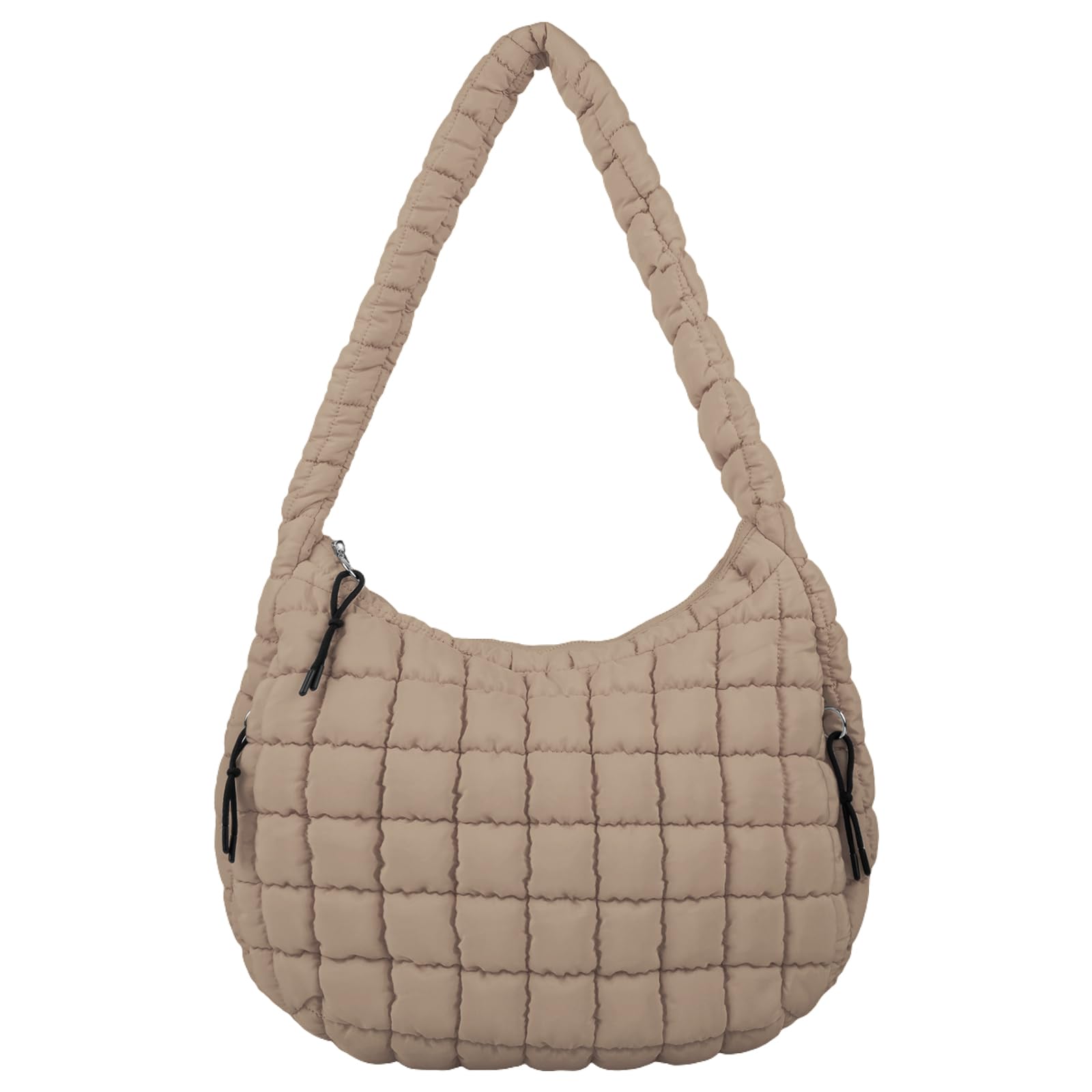 Bolsa De Ombro Iqimott Acolchoada Puffer Tote Nylon Bubble Para Mulheres