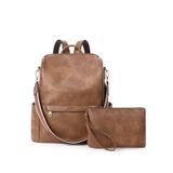 Mochila Cluci Para Mulheres, Moda Anti-roubo De Couro
