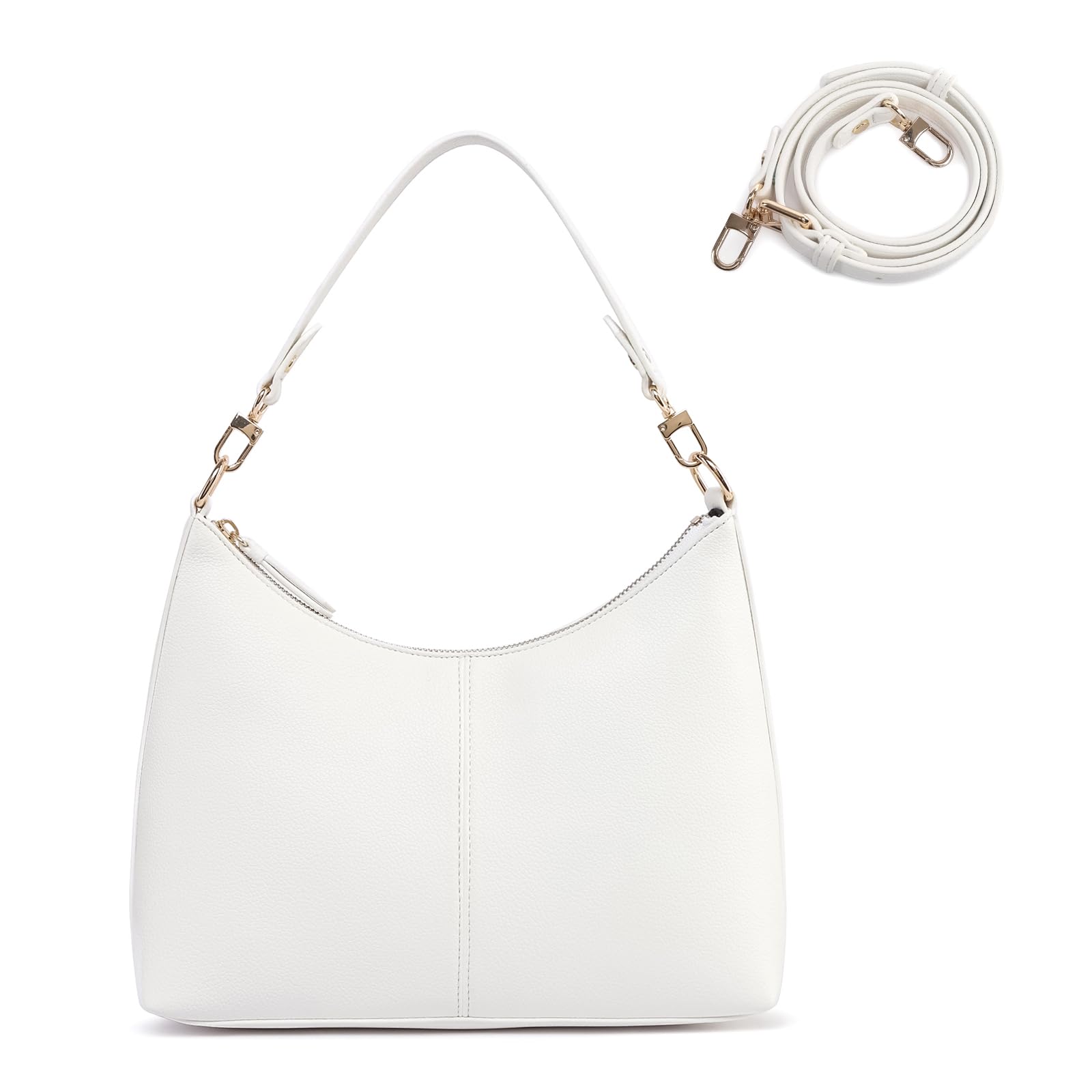 Bolsa De Ombro Keyli Small Tote Bolsa Para Mulheres Branca