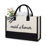 Sacola De Lona Topdesign Maid Of Honor Para Presentes De Casamento