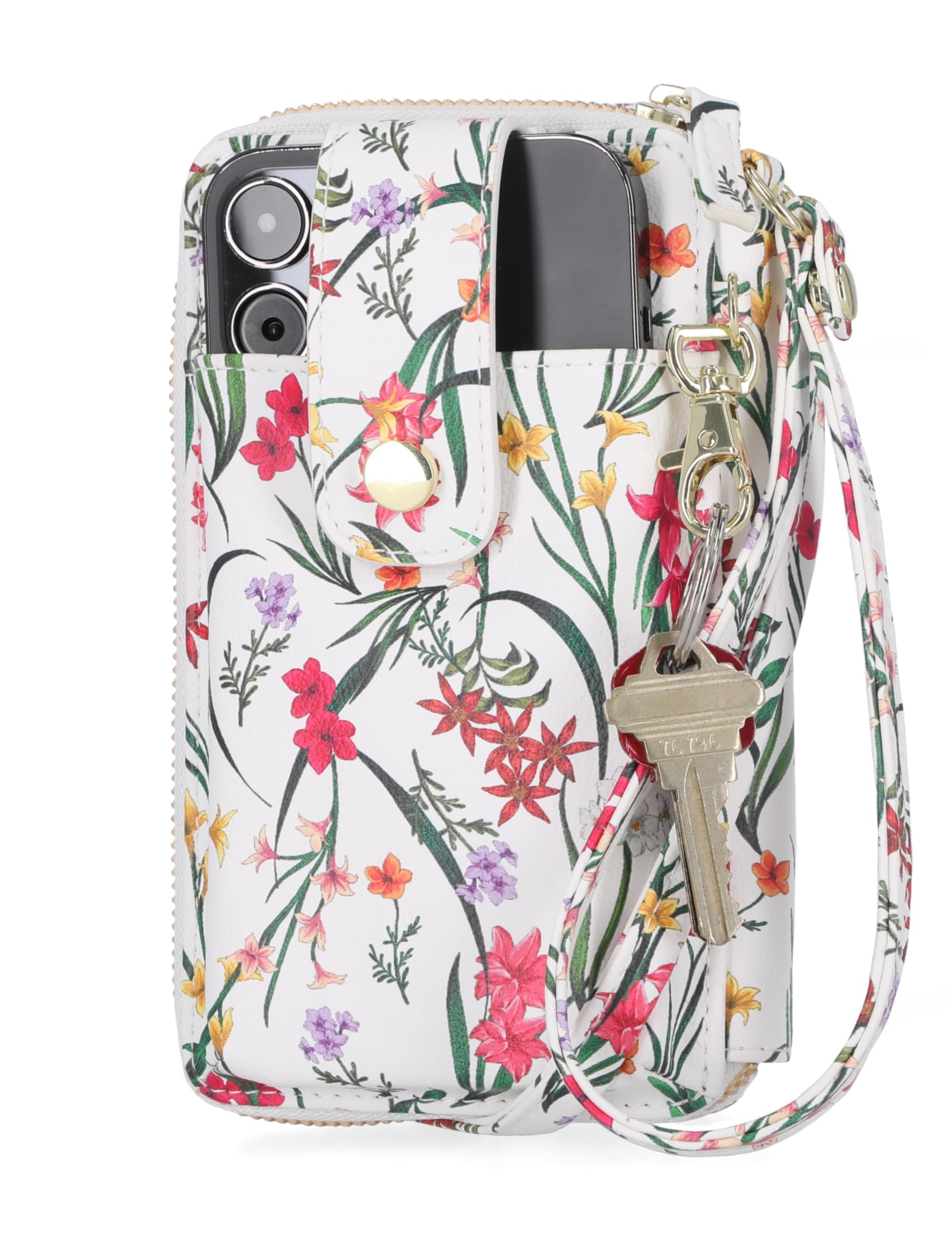 Carteira Tiracolo Mundi Jacqui Rfid De Couro Vegano Feminina