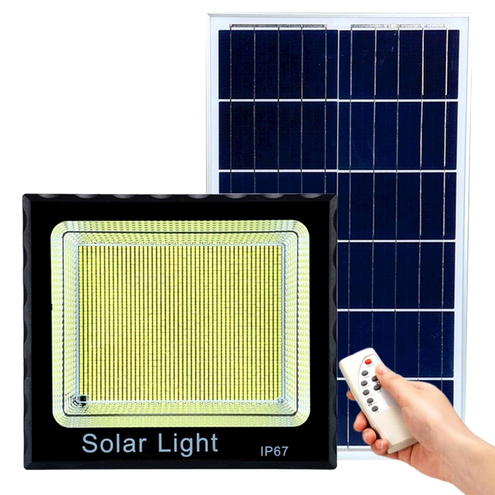 Luzes De Rua Com Inundação Solar 200w 670led Com Bateria De 5000mah