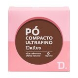 Pó Compacto Ultrafino 9g Dailus Acabamento Suave E Controle De Brilho D12 Escuro