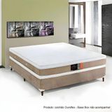 Colchão Casal Ouroflex Molas Ensacadas 1,88x1,38x0,30 Branco E Bege