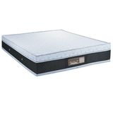 Colchão Queen Pacific Firme Molas Ensacadas 1,98x1,58x0,32 Branco E Cinza