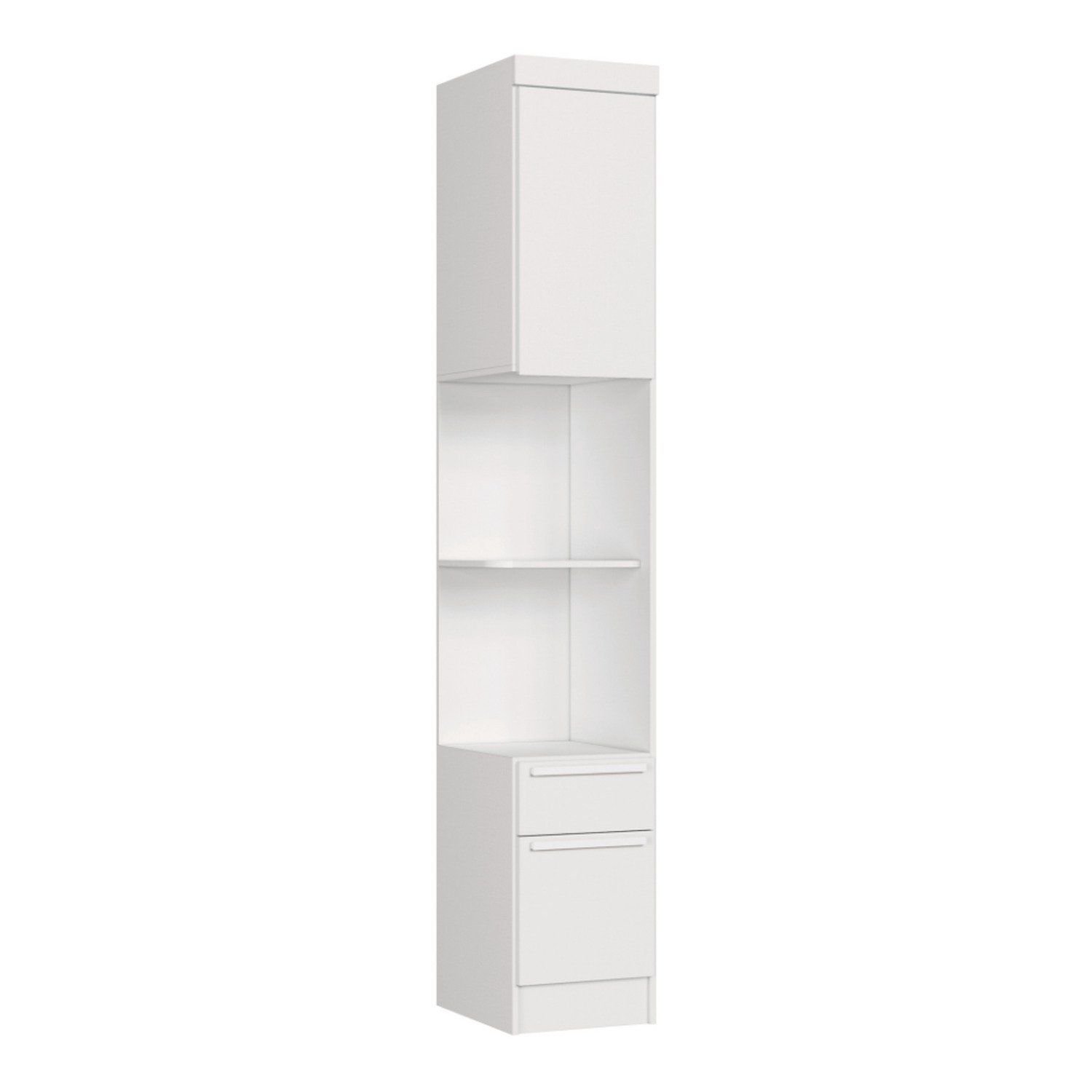 Módulo Mesa Cabeceira 2 Portas E 1 Gaveta Infinity Branco Line