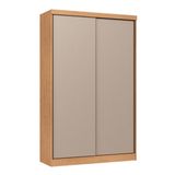 Guarda-roupa Modulado 2 Portas Infinity Cedro/ Branco - Duna