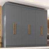 Guarda-roupa Casal 6 Portas 2 Gavetas Paris Onix