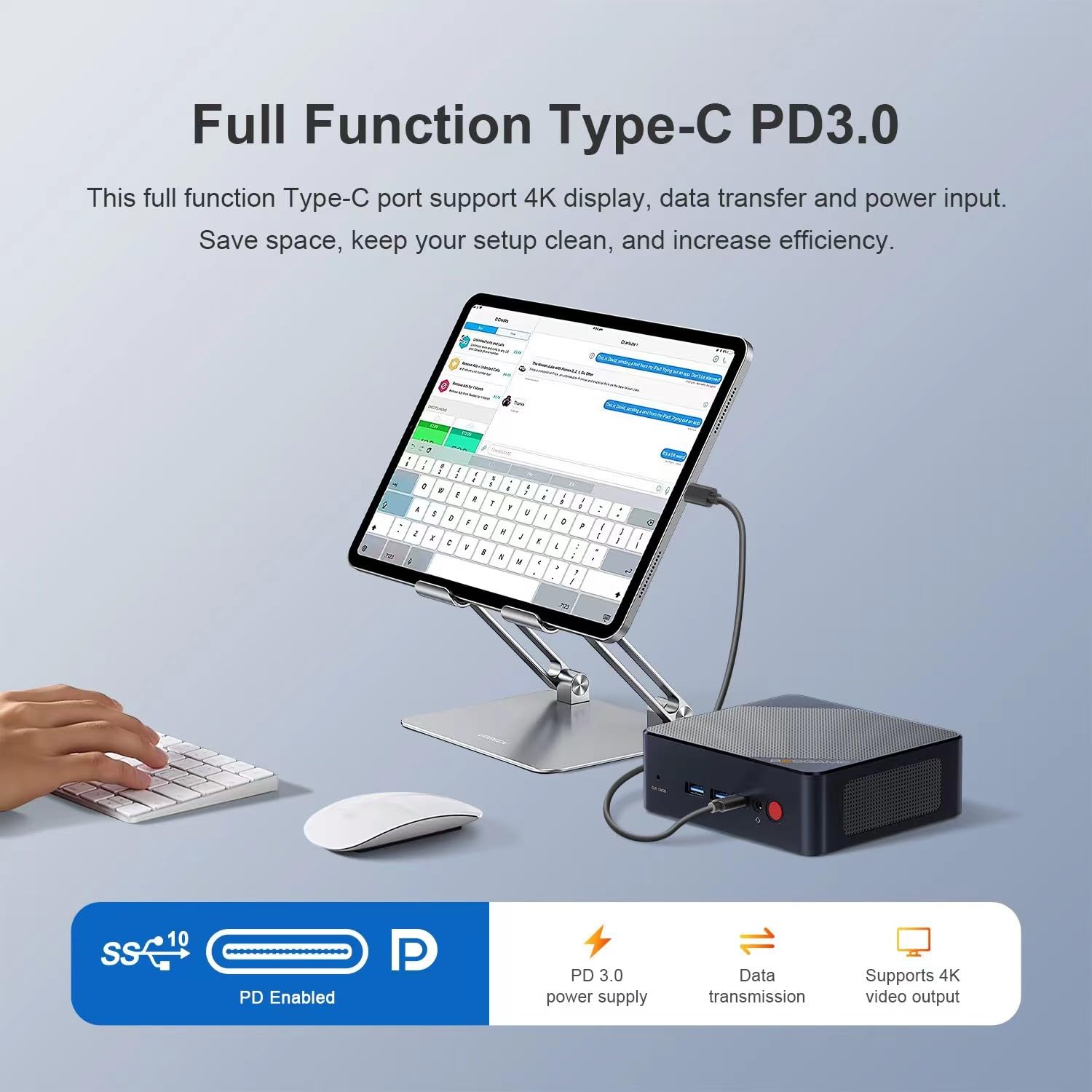 Mini Pc Bosgame Intel Alder Lake N100 16 Gb 512 Gb Ssd W11 Pro