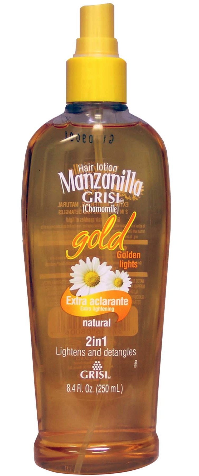 Clareador E Desembaraçador De Cabelo Grisi Manzanilla Gold 250ml