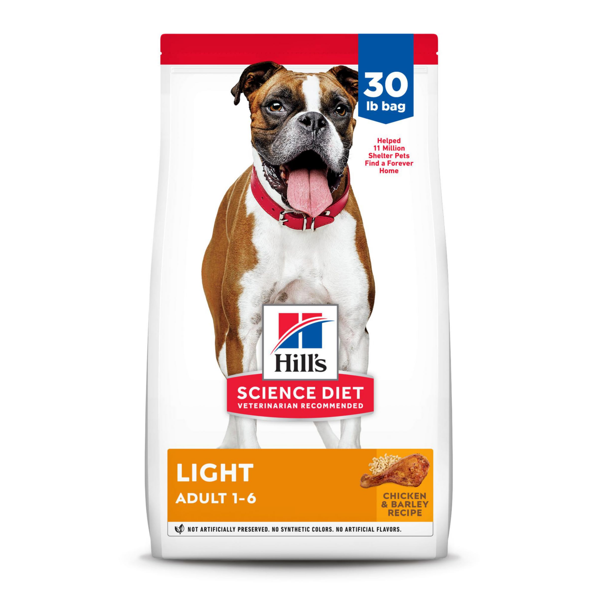 Comida Para Cães Hill's Science Diet Light Adult 1-6 Controle De Peso 13,6 Kg