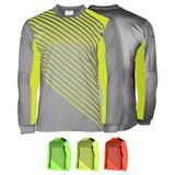 Camiseta De Goleiro Vizari Arroyo Cinza/amarela Para Crianças