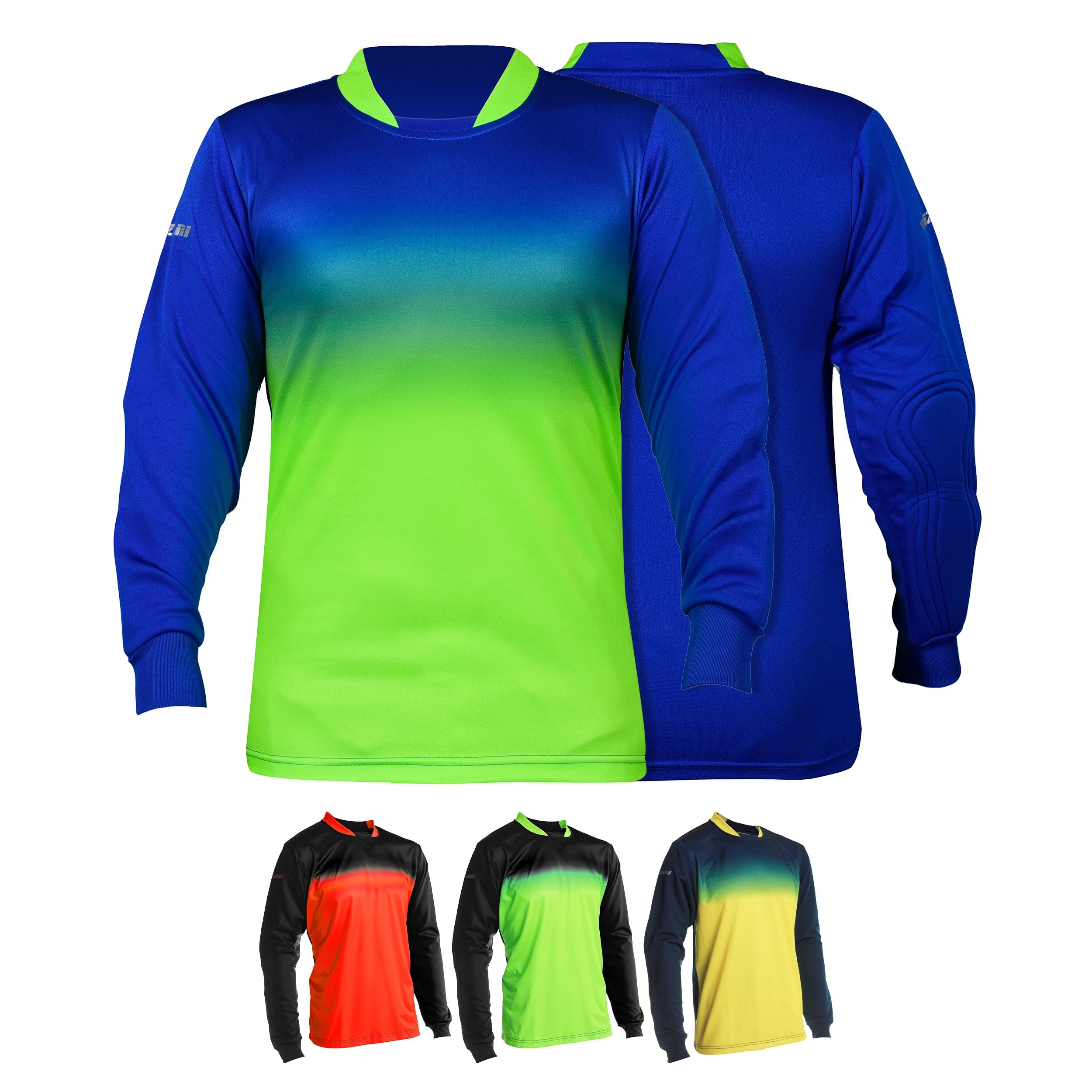 Camisa De Goleiro Vizari Vallejo Youth Padded Cotovelos Kids
