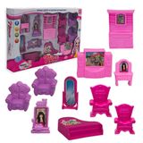 Kit De Acessórios Para Casa De Boneca - Decoração E Diversão