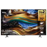 Smart TV TCL 75 Polegadas 75P755 4K UHD LED HDR10+ Google TV