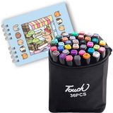 Livro De Colorir Bobbie Goods + Canetas Canetinha 36 Cores