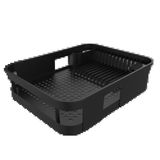 Escorredor De Louça Preto 43cm 11 Pratos Soprano