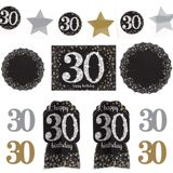 Kit De Decoração De Salão De Festas Amscan Sparkling Celebration 30º Aniversário