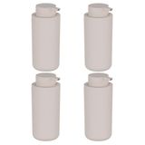 4x Dispenser De Parede Sabonete Detergente Ou Bege 500ml