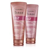 Kit Eudora Siage Nutri Rose Shampoo Condicionador 200ml