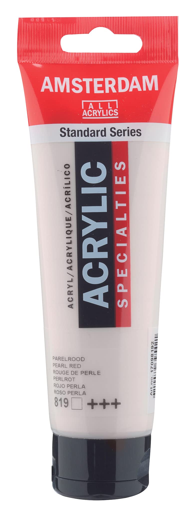 Tinta Acrílica Amsterdam Standard 120 Ml Tube Pearl Red 819