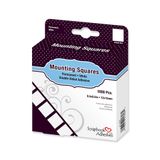 Adesivos Para Álbuns De Recortes Monting Squares 3l Permanent White