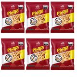 Kit 10 Mini Salgadinhos Pingo Douro Bacon De 30g Elma Chips