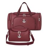Kit Conjunto Viagem Primicia Frasqueira + Bolsa De Viagem G