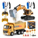 Carros De Escavadeira Controle Brinquedos Engenharia 2in1 Br